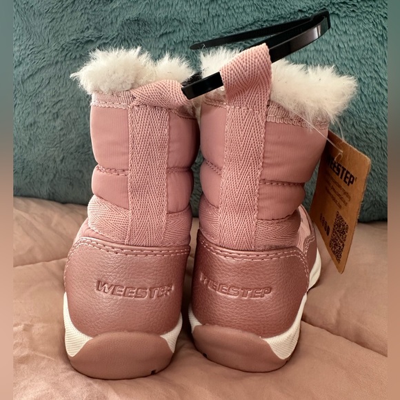 BRAND NEW! Weestep Grils Boys Winter Water Resistance Winter Snow Boot Toddler 7 - Picture 8 of 11